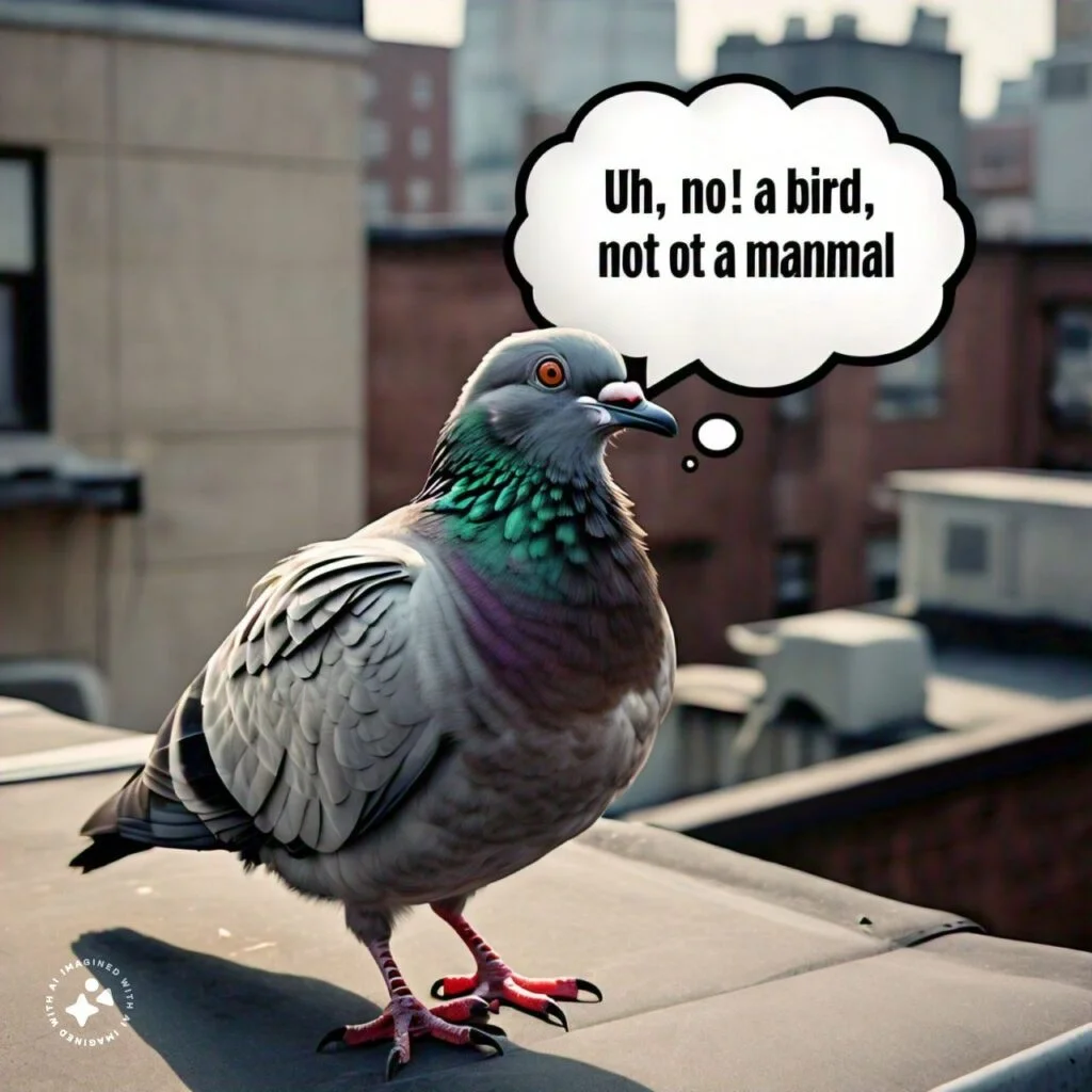 Is A Pigeon A mammal?