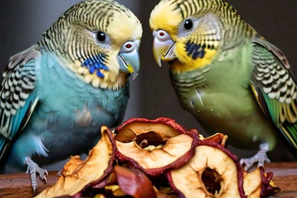 can budgies eat Dried Apples