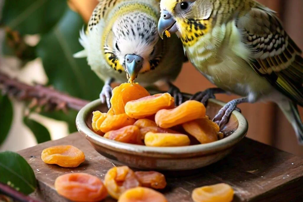 can budgies eat Dried Apricots