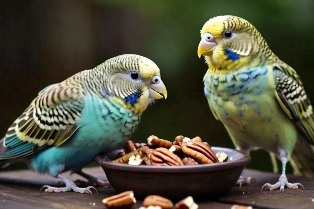 can budgies eat Pecans