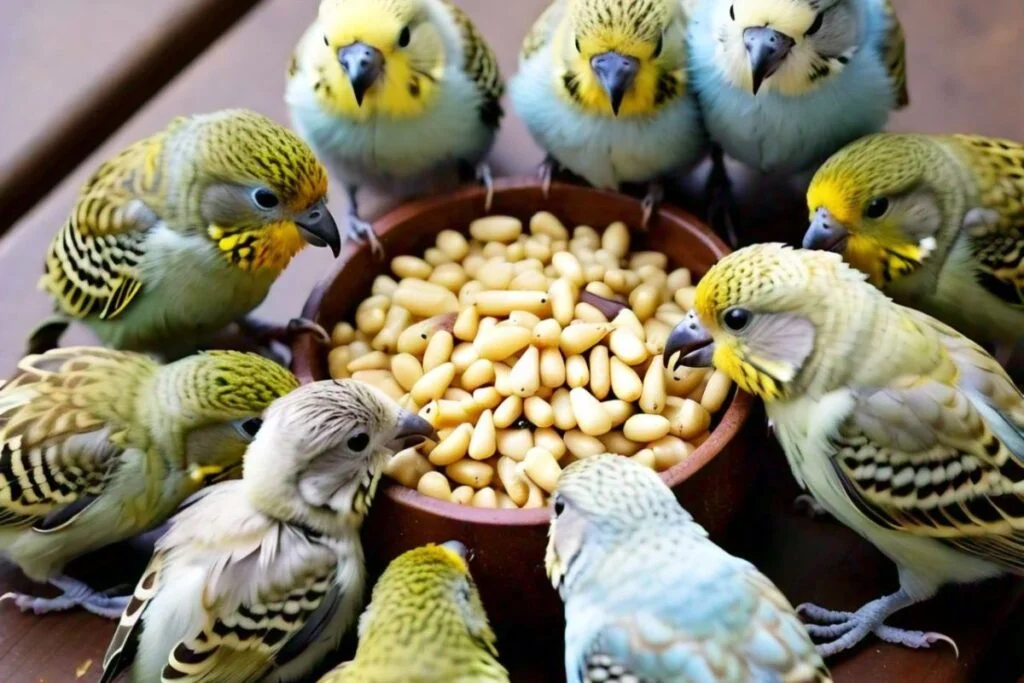can budgies eat Pine Nuts